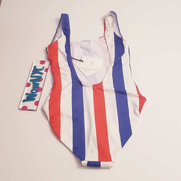 NWT $175 Revolve ONIA | American Stripe Placement - Picture 4 of 10